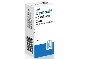 DEMOXIF %0,5 GOZ DAMLASI, COZELTI (5 ML)